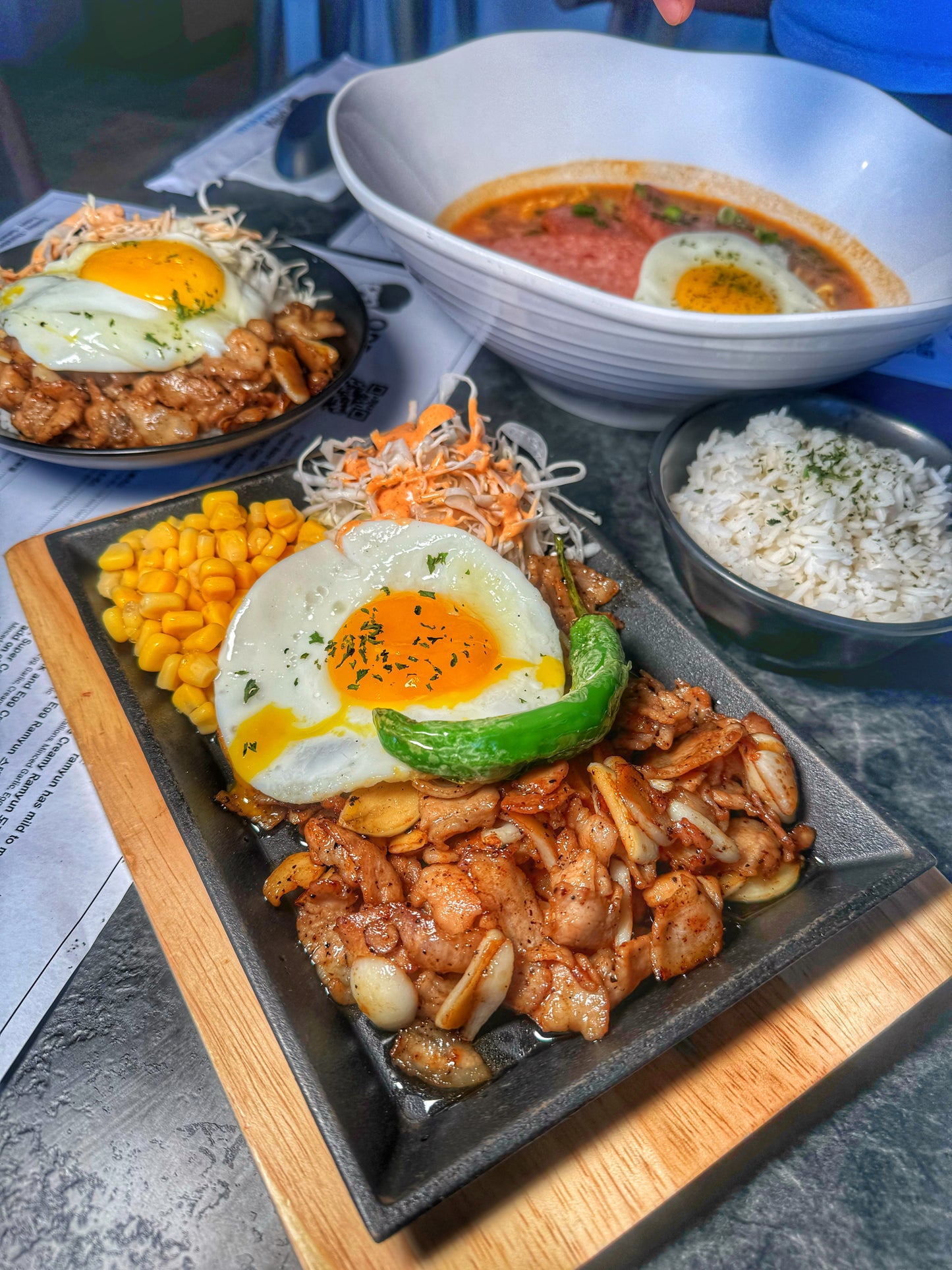 Garlic Soy Pork Belly Plate