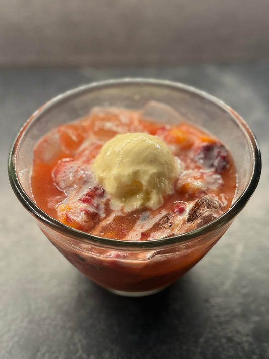 Hwa Chae (Korean Mixed Fruit Dessert)