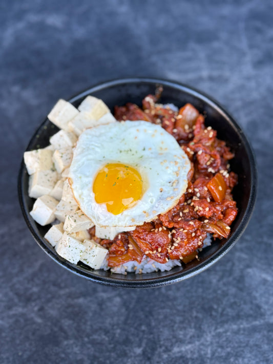 Dopamine Kimchi Tofu Bowl