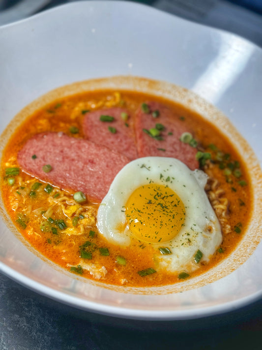 Spam and Egg Ramyun