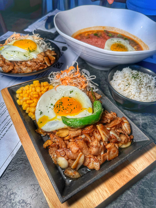 Garlic Soy Pork Belly Plate