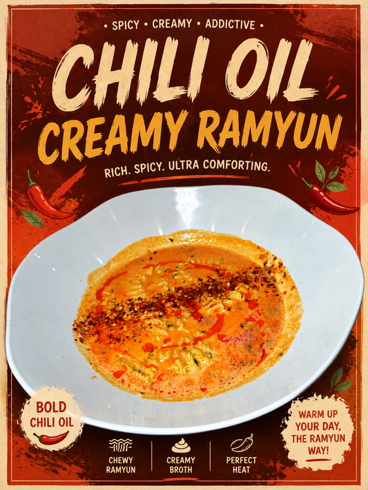 Chili Oil Spicy Creamy Ramyun - Medium Spicy